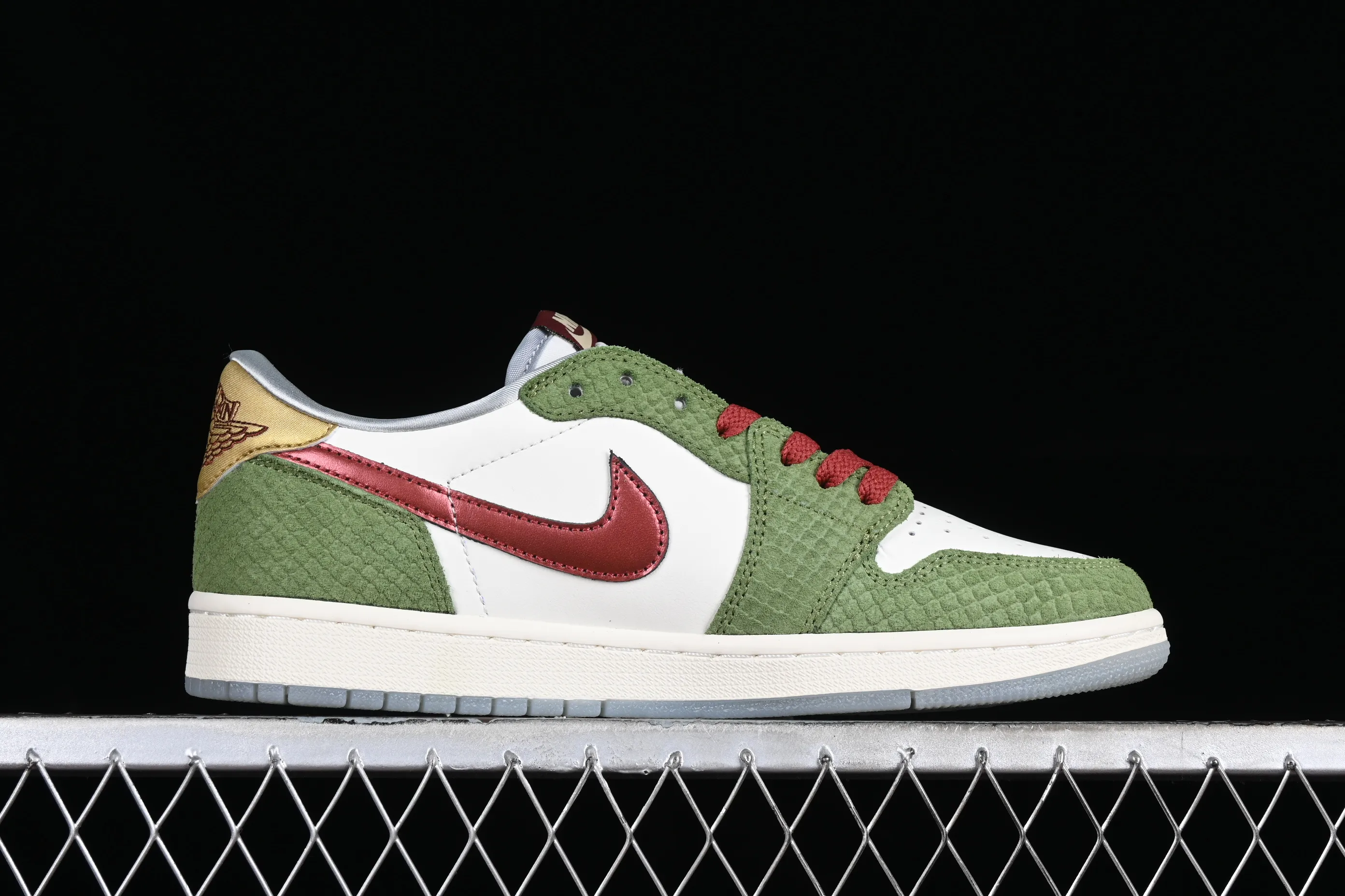All categories Air Jordan Jordan series basketball shoes Air Jordan 1 Low Pure original Air Jordan 1 Low CNY "Year of the Drago" AJ1 Qiao 1 Year of the Dragon Limited Qinglong low-top cultural casual sneakers FN3727-100